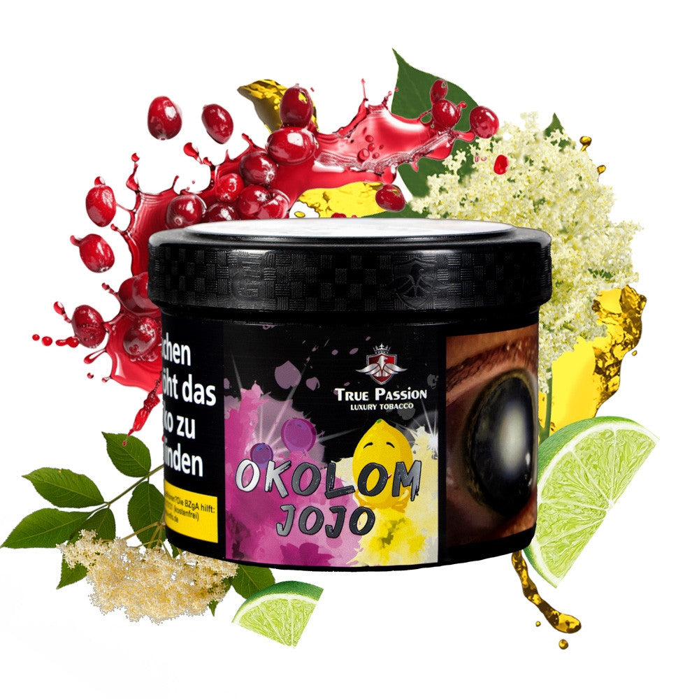 True Passion Shisha Tabak 200g Okolom Jojo