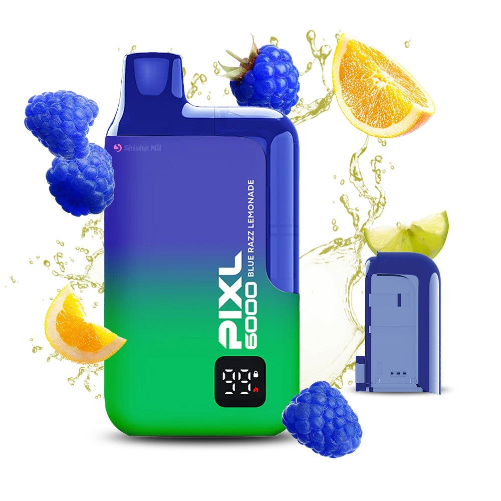 PIXL 6000 Vape Blue Razz Lemonade