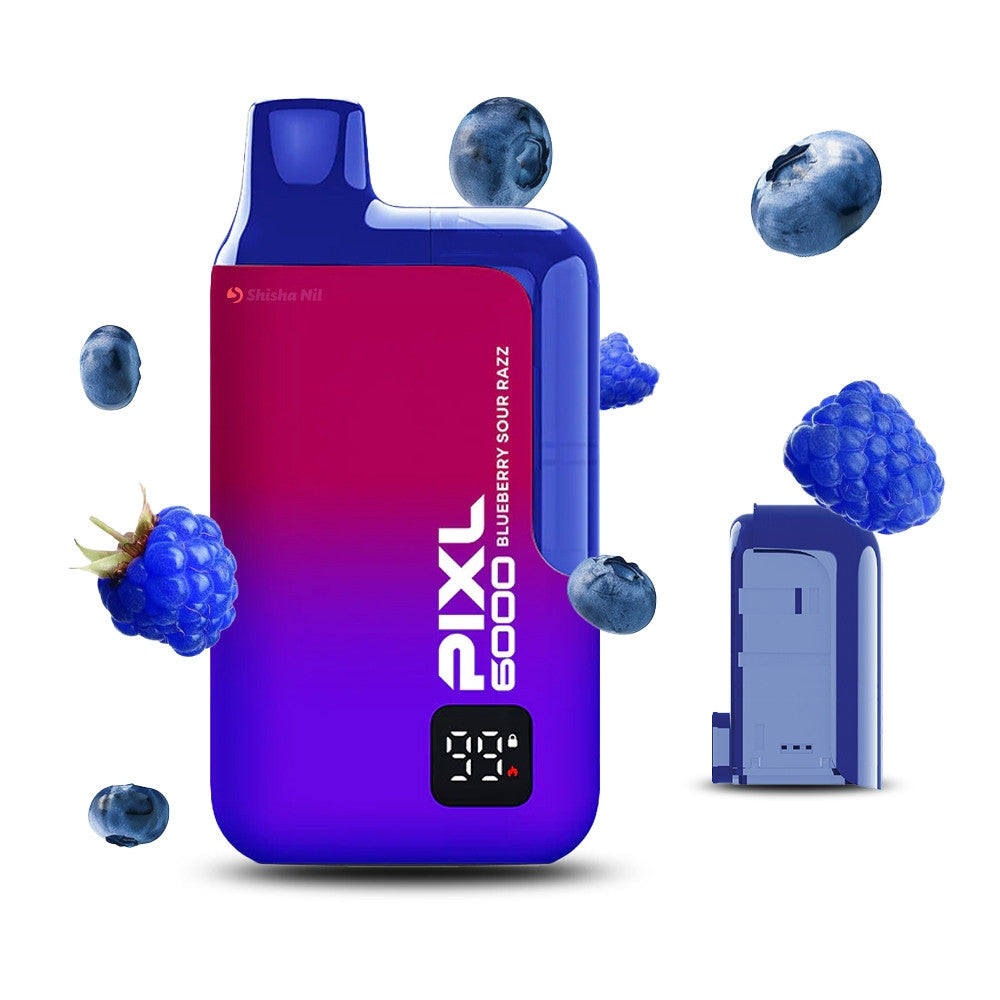 PIXL 6000 Vape Blueberry sour razz