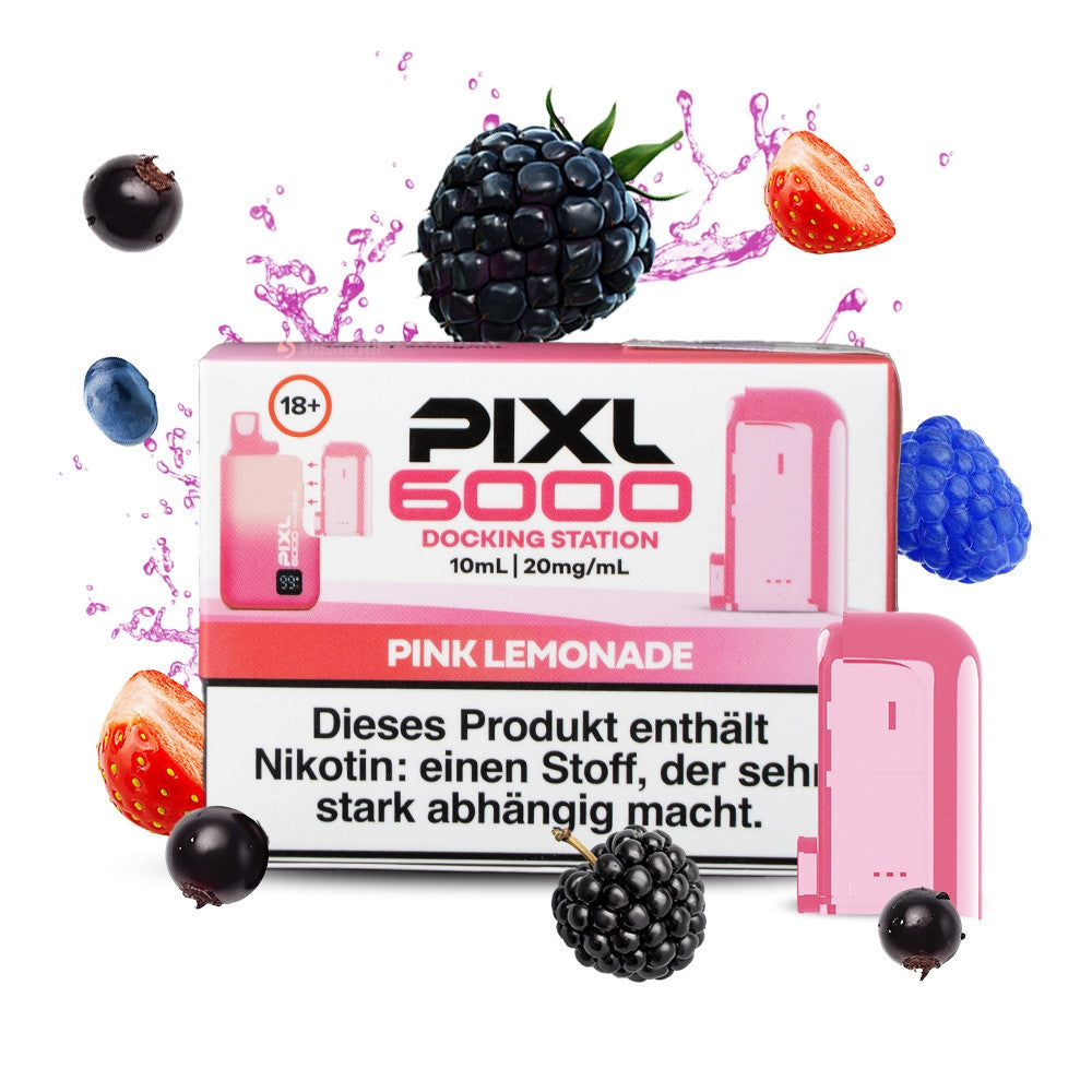 Pixl 6000 pods Pink Lemonade