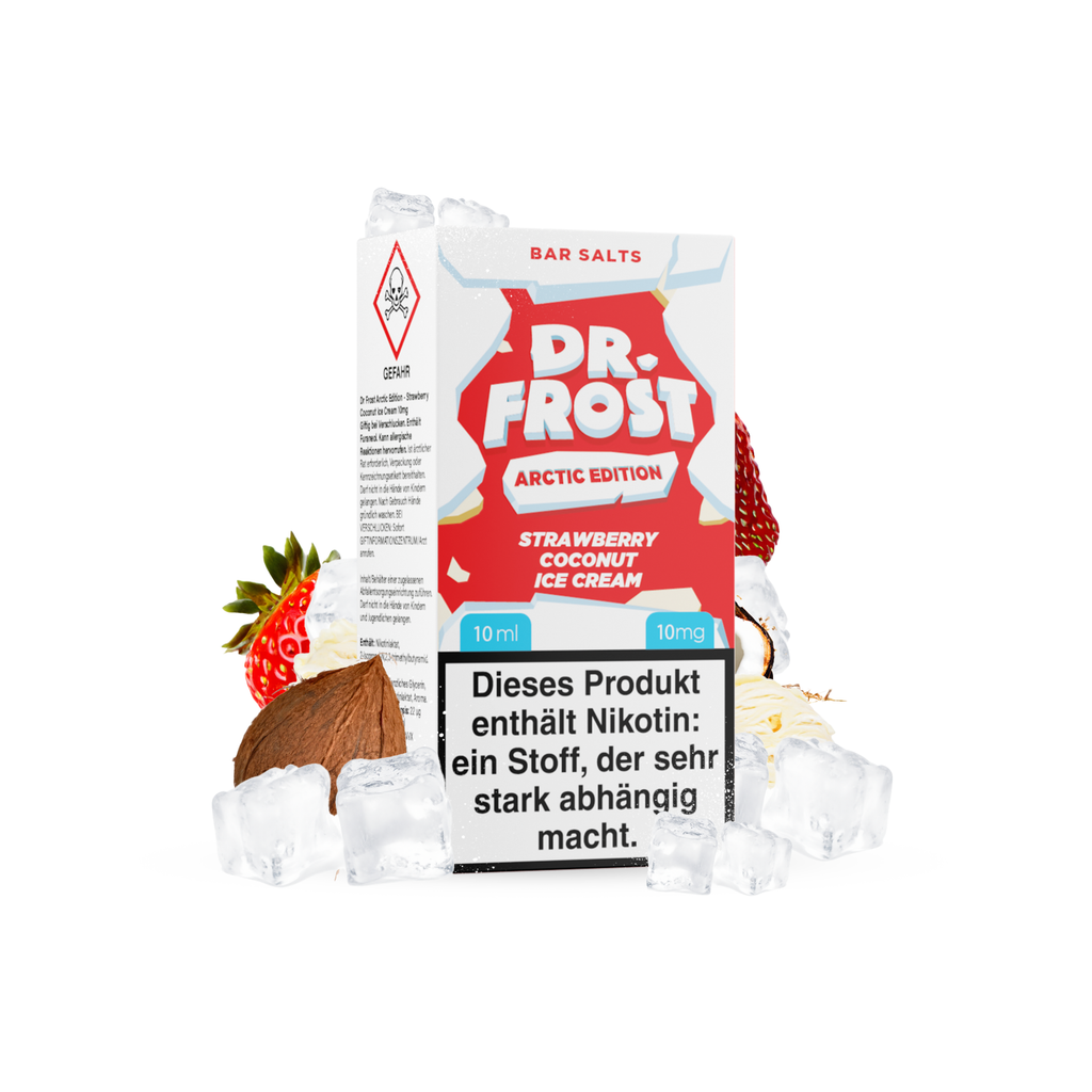 Dr.Frost Arctic Edition 10ml 10mg Strawberry Coconut Ice cream