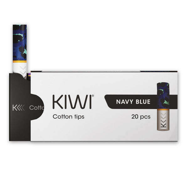 Kiwi Cotton Tips Baumwollfilter Navy Blue