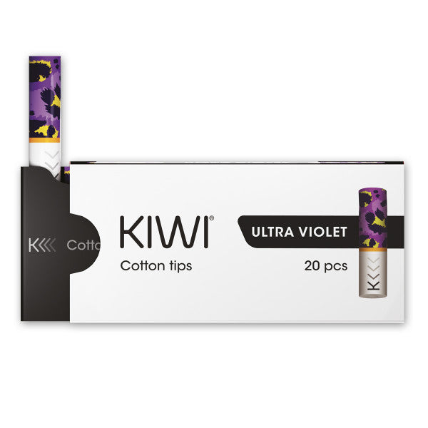 Kiwi Cotton Tips Baumwollfilter Ultra Violet