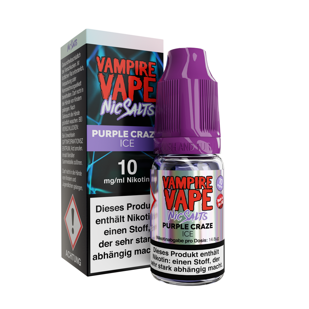Vampir Vape Nicsalt 10mg Purple Craze Ice