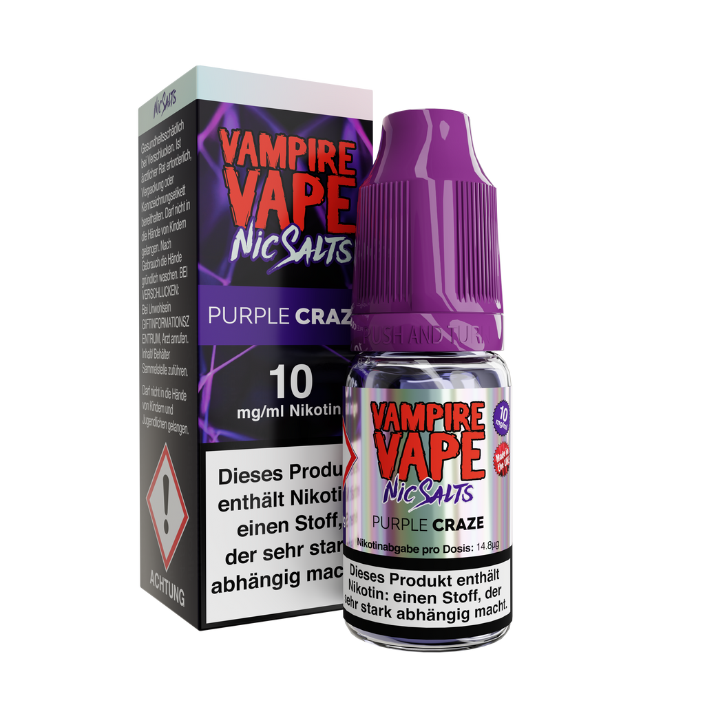 Vampir Vape Nicsalt 10mg Purple Craze