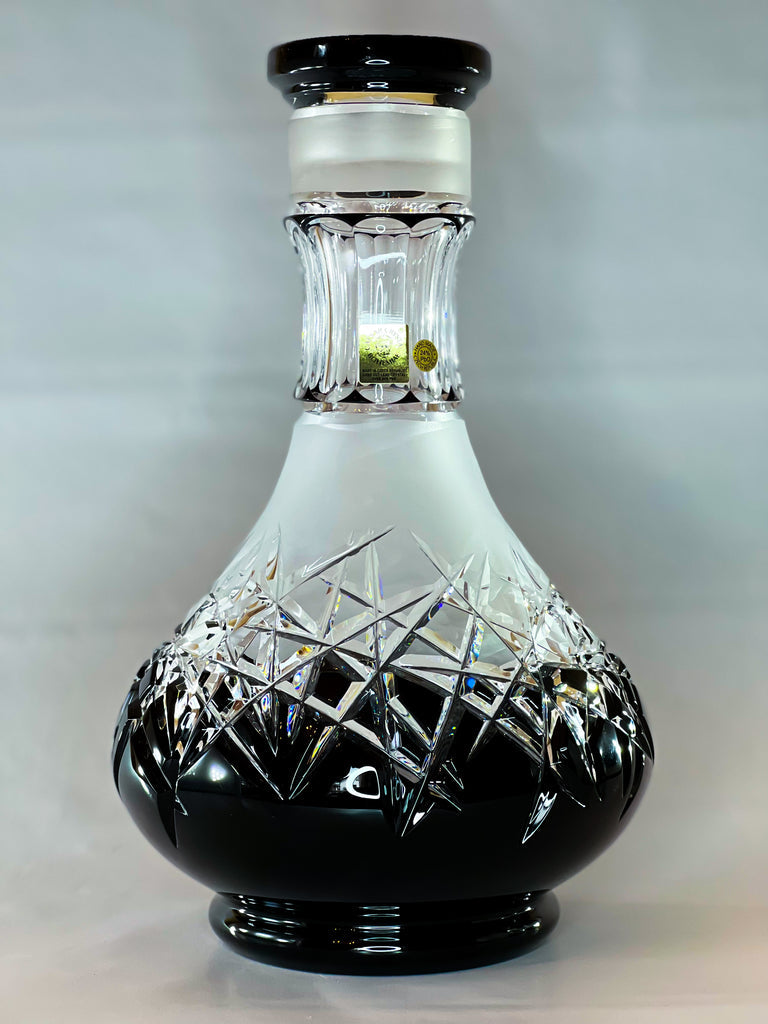 Caesar Crystal Bowl Drop Hoarfrost Black