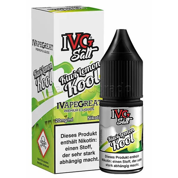 IVG Nikotinsalzliquid Kiwi Lemon Kool 10mg 10ml