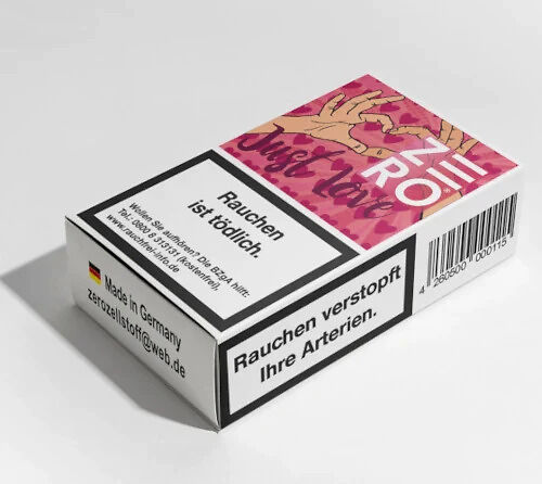 zero shisha tabak 25g just love
