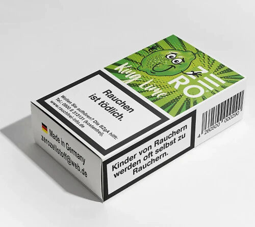zero shisha tabak 25g king lime