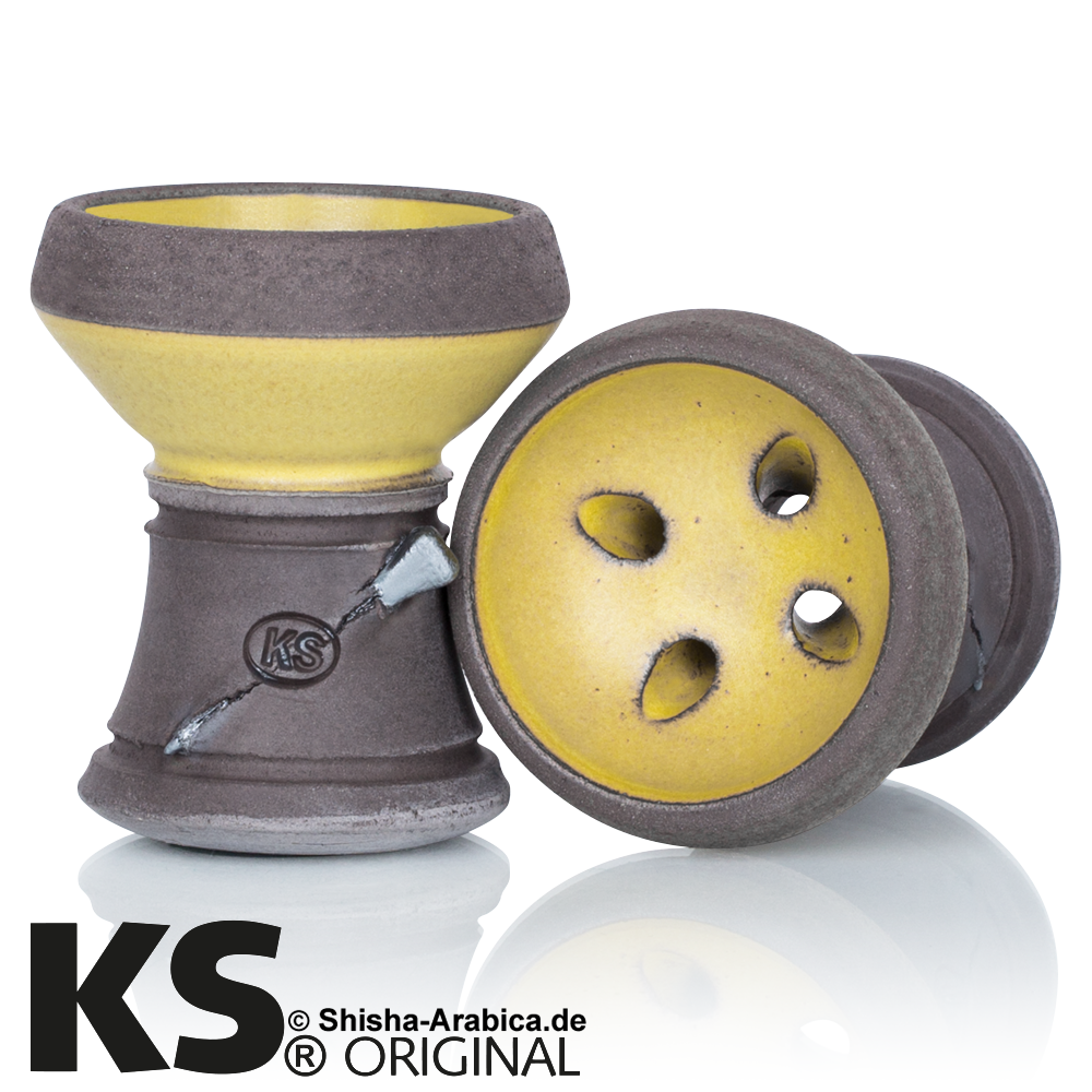 KS Appo death edition gelb shisha steinkopf