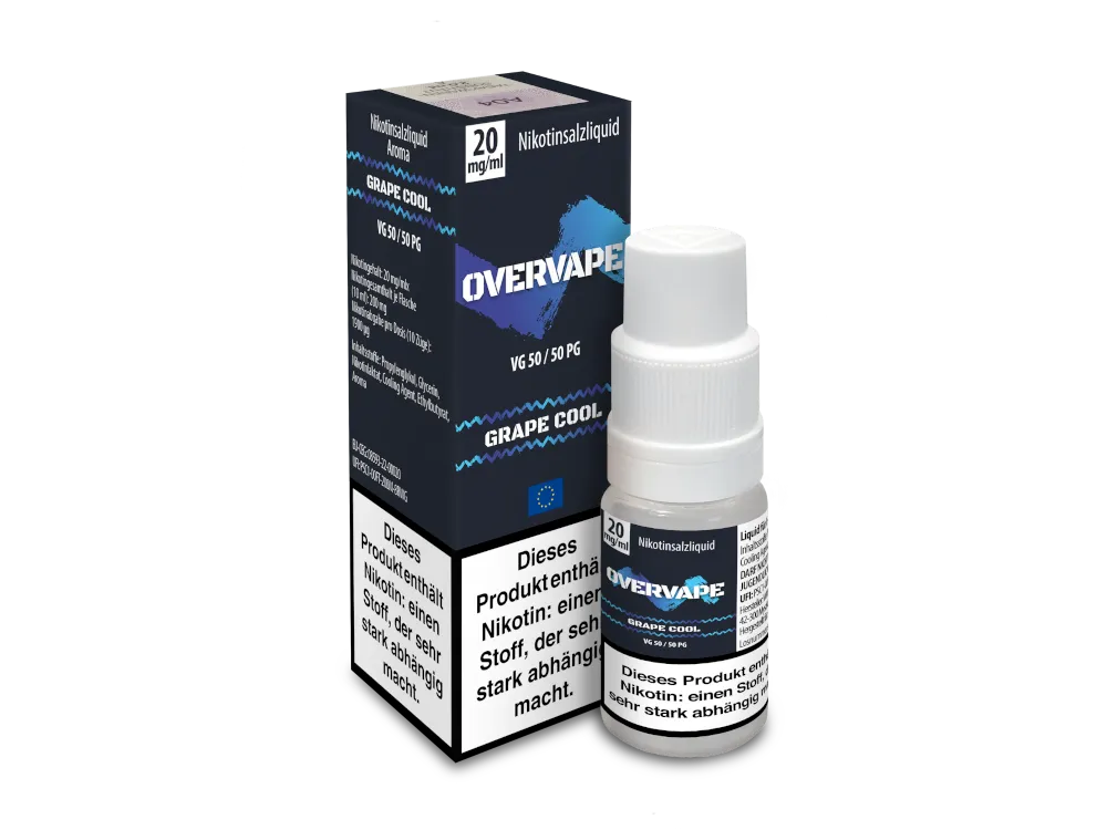 Overvape Nicsalt 20mg Grape Cool