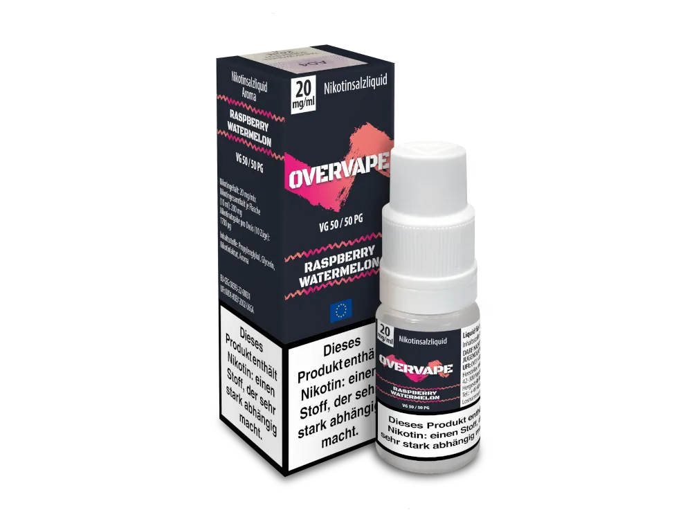 Overvape Nicsalt 20mg Raspberry Watermelon