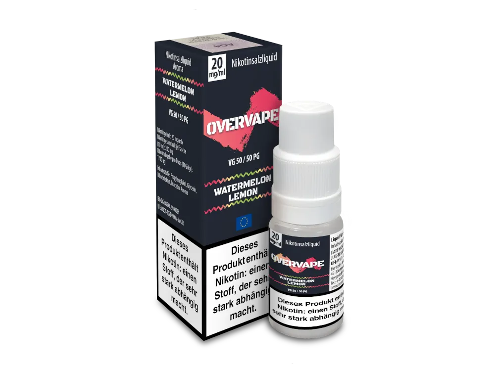 Overvape Nicsalt 20mg Watermelon Lemon