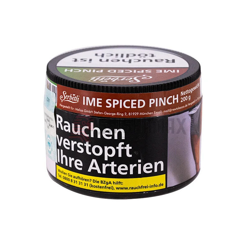 Serbetli Shisha Tabak 200g Ime Spiced Pinch