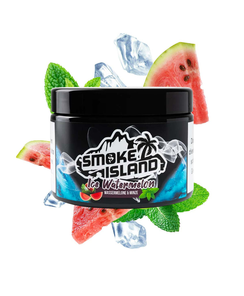 Smoke Island Nikotinfrei Shisha Tabak 200g Ice Watermelon