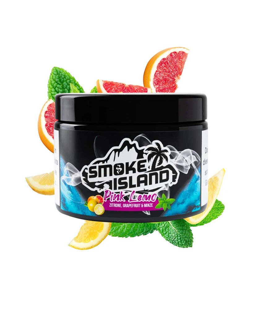 Smoke Island Nikotinfrei Shisha Tabak 200g Pink Lemo