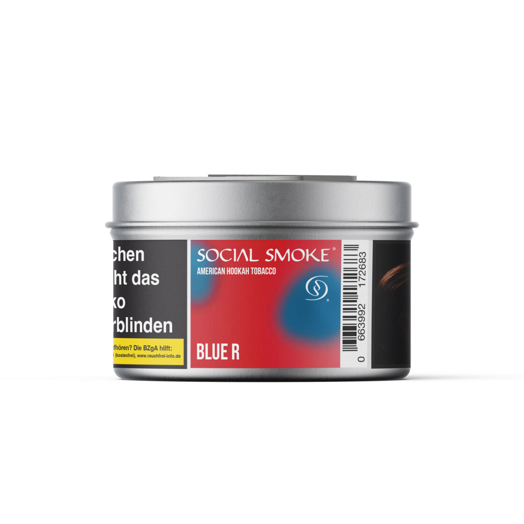 Social Smok Shisha Tabak 200g Blue Raspberry