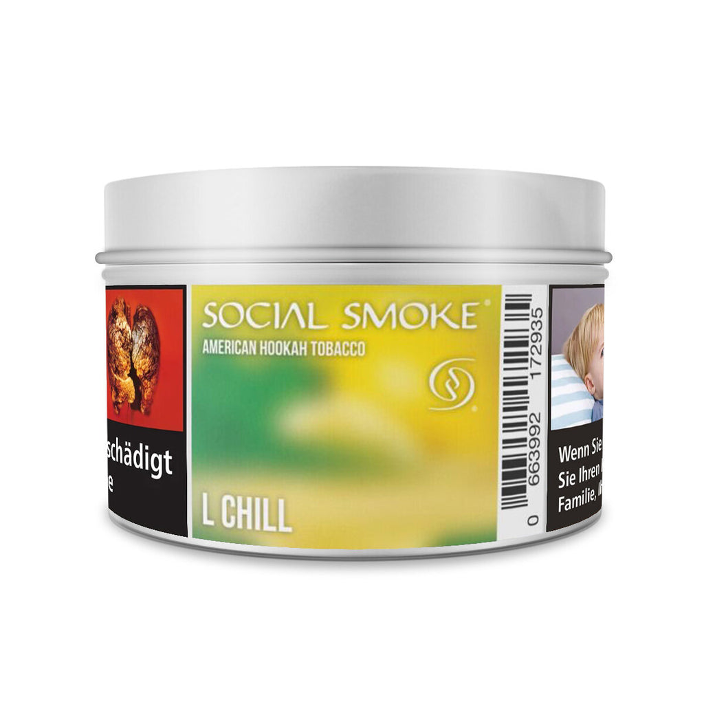 Social Smoke Shisha Tabak 200g L lemon Chill