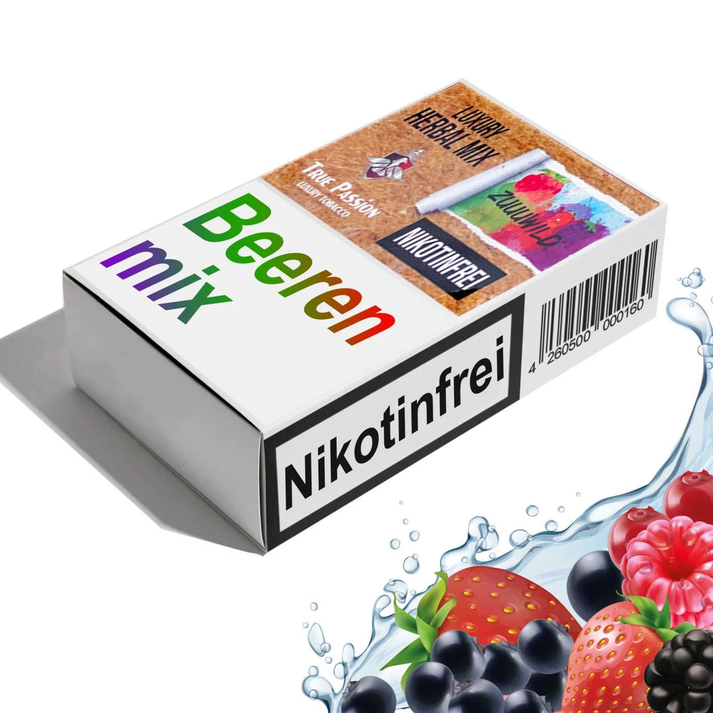 True Passion Herbal Mix Nikotinfrei Shisha Tabak Zuuu Wild