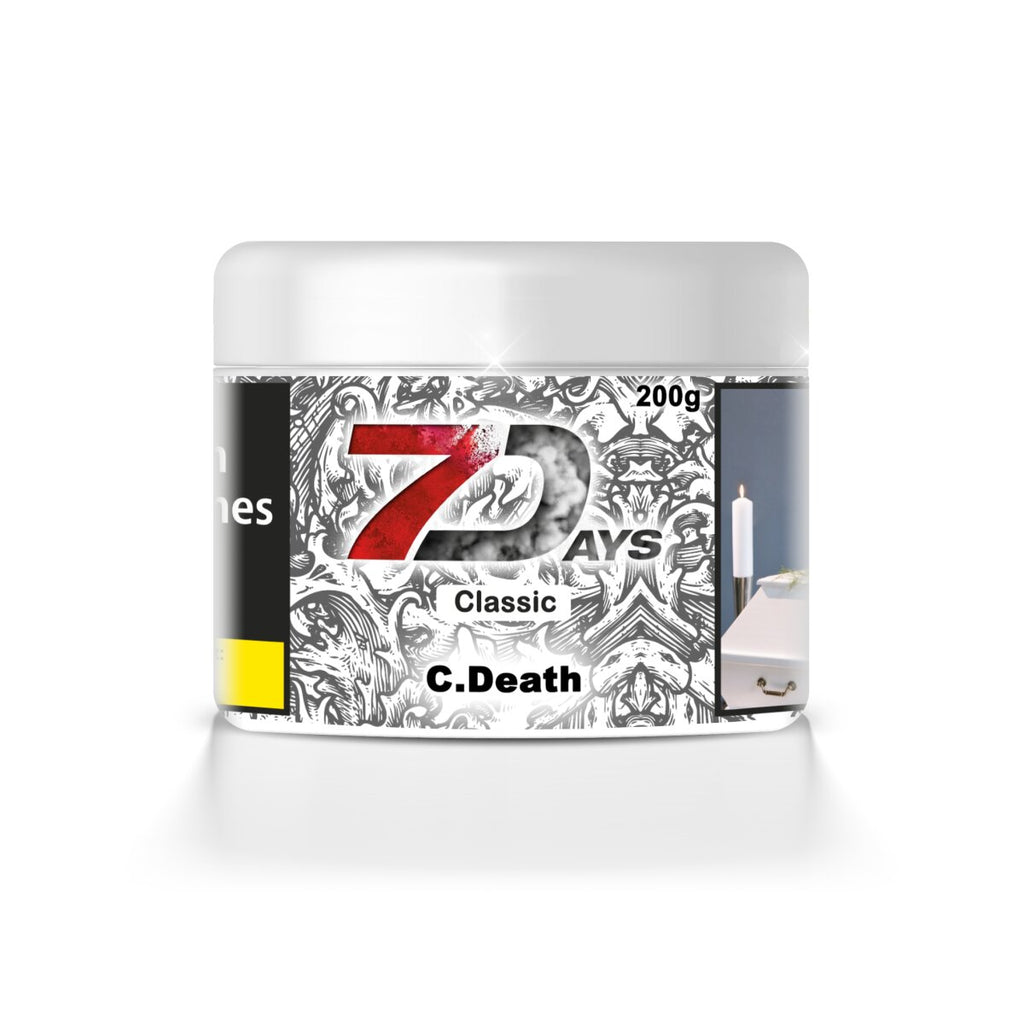 7 days shisha tabak 200g cold death