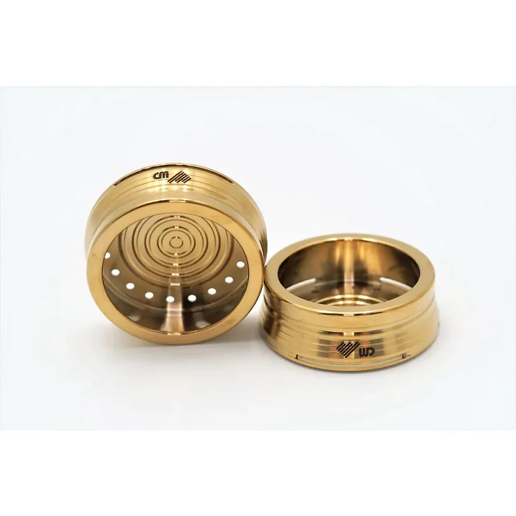 WD Hookah Edelstahl HMD Aufsatz N-3 Gold